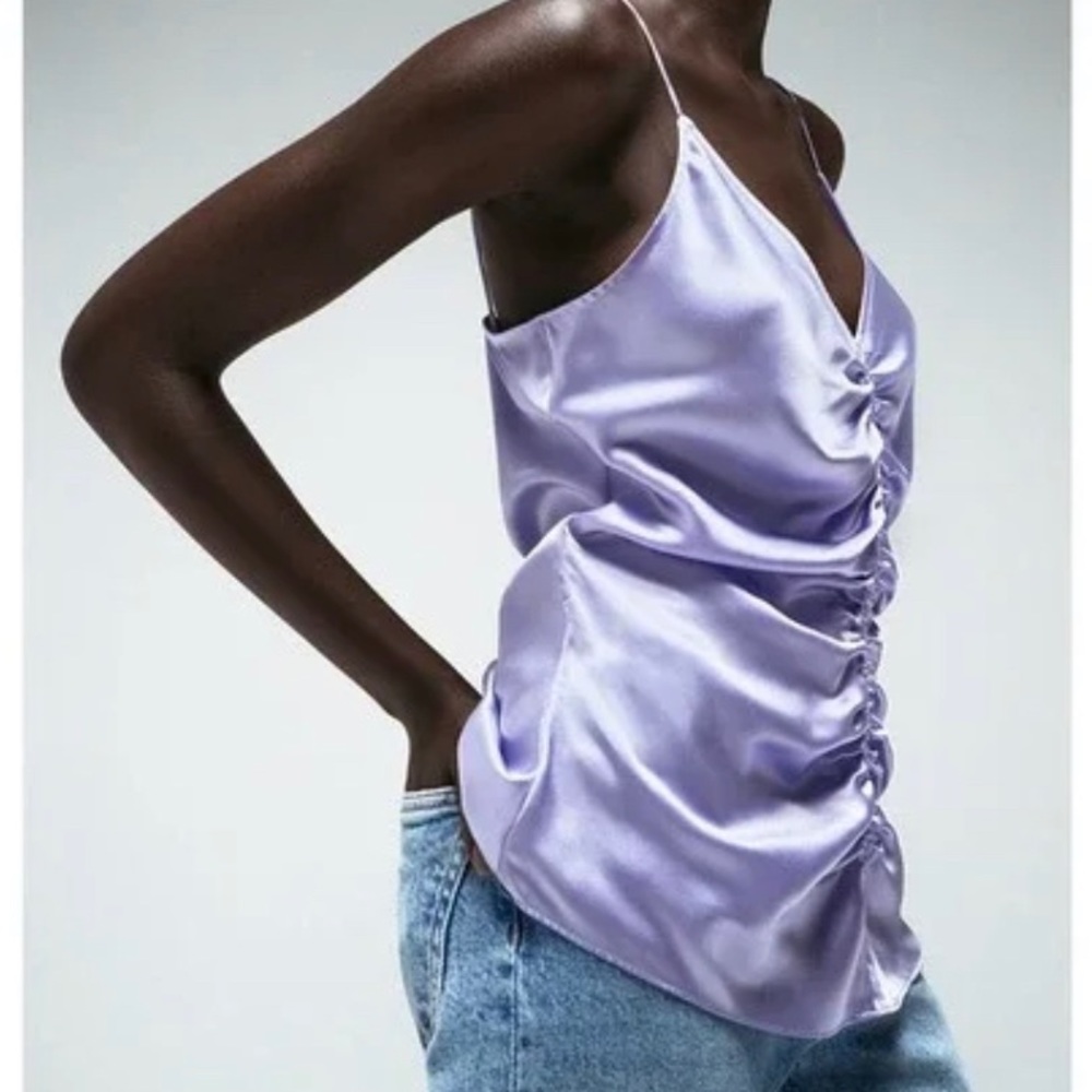 ZARA Silk Top